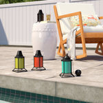 Camille 7'' Metal Tabletop Torch