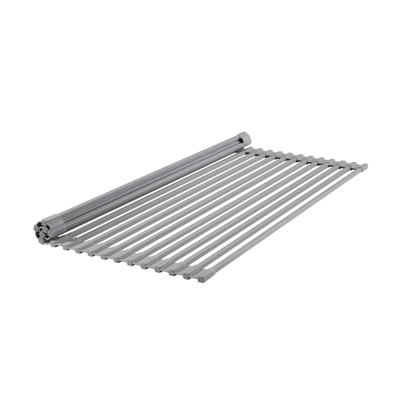 Grille d'évier de cuisine 20 po x 12 po Swiss Madison, Gris