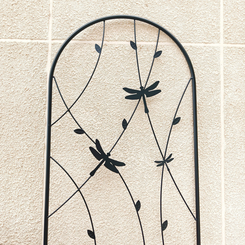 Treillis de jardin en métal antirouille pour plantes grimpantes