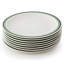 Ensemble d'assiettes plates 11 pièces Gibson Home-136326870
