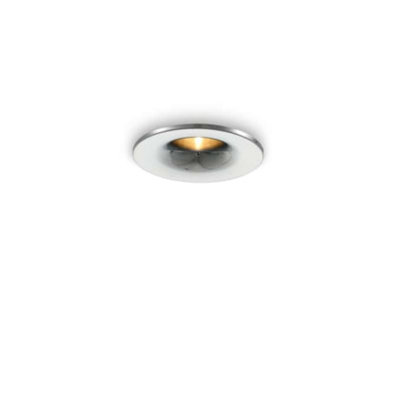 3 Watt LED Chrome Flush Recessed Downlight