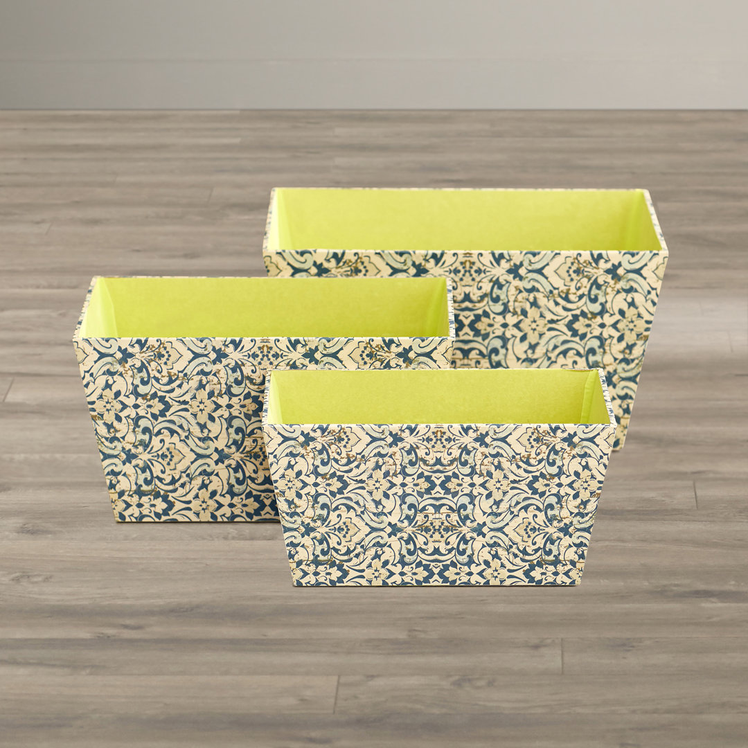 One Allium Way® Decorative Bin (Set of 3) One Allium Way®