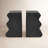 Moresby Aluminum Non-Skid Bookends-947304525