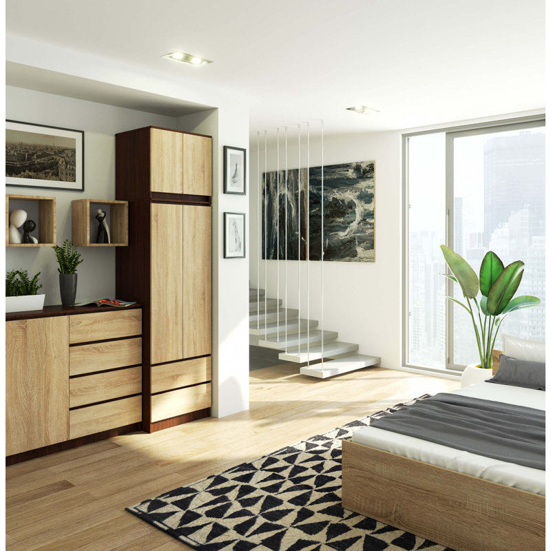 Sofee 2 Door Manufactured Wood Wardrobe