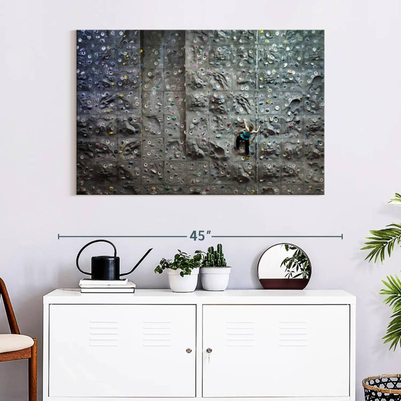 Sireci Climbing Practice, 26" H x 39" W