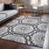 Premium Machine Washable Cerrito White Rug