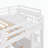 Haelan Kids Twin Over Twin Over Full Bunk Bed with Drawers