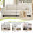 Modern Upholstered Cloud Sofa With Deep Seats And Wide Square Armrests For Living Room-124248813