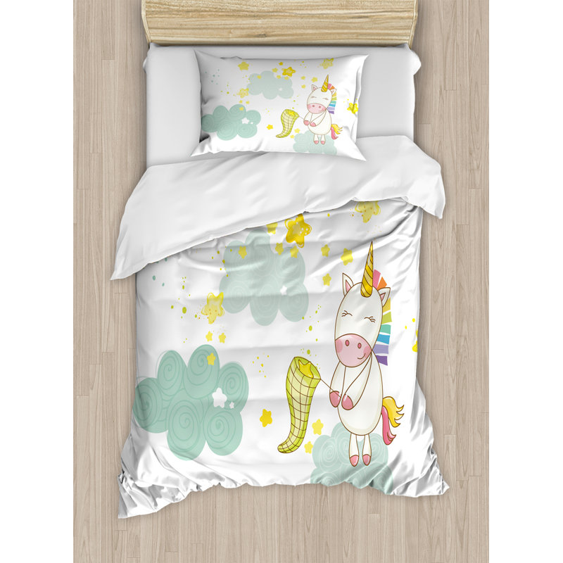 Unicorn Quilt Set, Twin