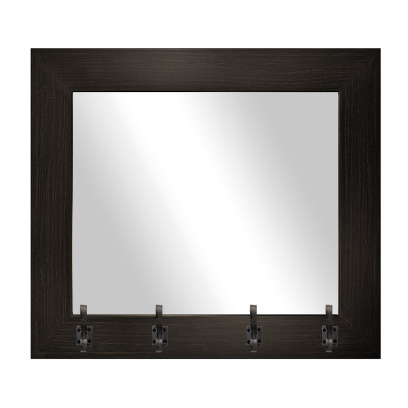 Miroir Tecopa, Espresso / acier