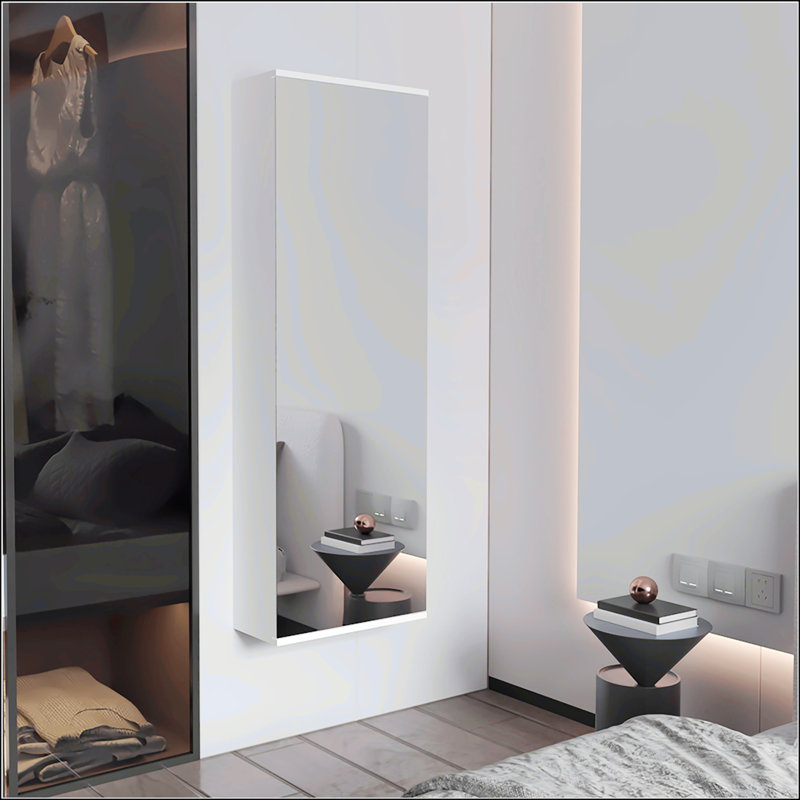 5-Shelf Wall Mounted Shoe Cabinet