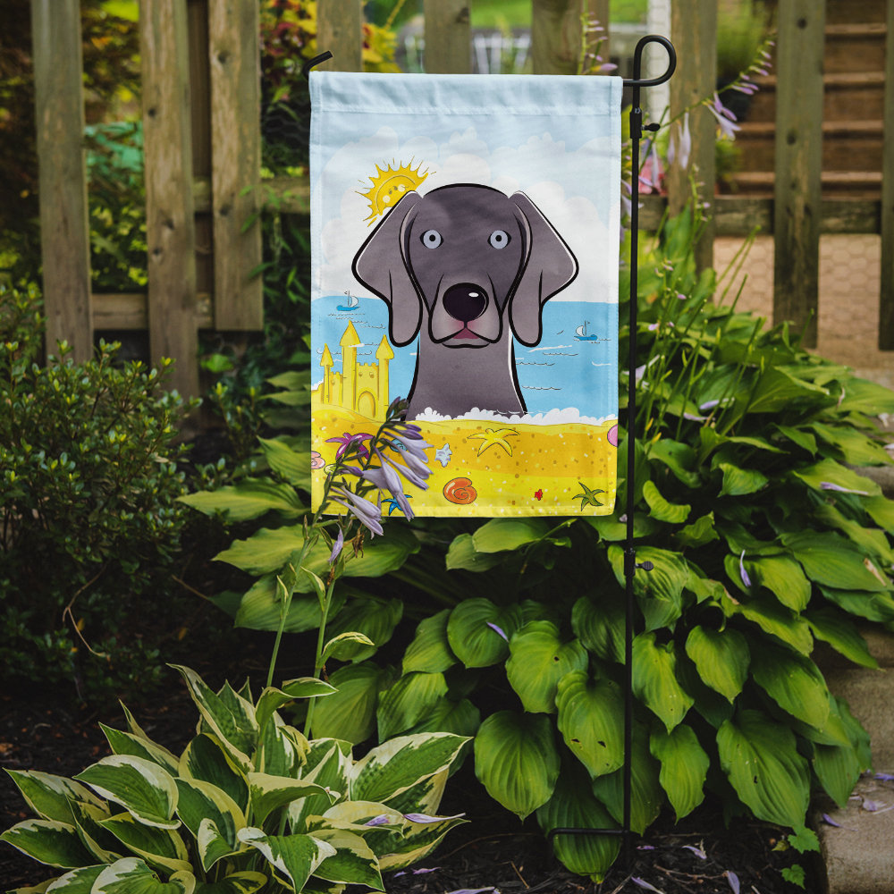 Double Sided 15'' H x 11'' W Polyester Animal Garden Flag Dovecove Dog