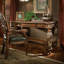 Villa Valencia Solid Wood Writing Desk