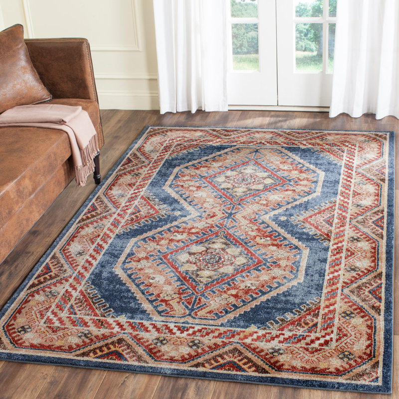 Isanotski Performance Oriental Rug, Rectangle 6'7" x 9'