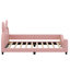 Twin Padded Daybed With Cartoon Ear-Shaped Headboard