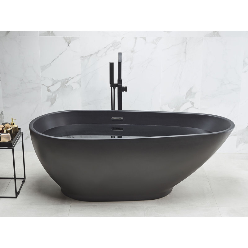 Nekoosa 820mm x 820mm Freestanding Soaking Acrylic Bathtub