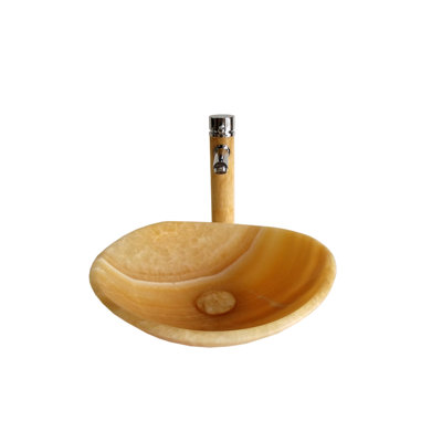 Lavabo vasque de salle de bain avec robinet Specialty Stone