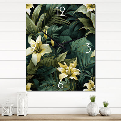 Jannemie - Tropical Wall Clock