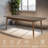 Hardvard Indoor Oak and Wood Extendable Dining Table-1454954891
