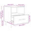 40cm W Manufactured Wood Bedside Table
