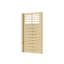 90cm H x 180cm W Wood Fence Panels Included