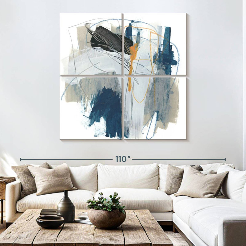 Symphony In Riffs III, 74" H x 74" W