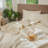 MooMee Lightweight Quilt Set 100% Washed Cotton Linen-Like Stripe Stitch Breathable All-season -114492289-114492299