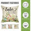 Housse de coussin réversible en coton -726498108