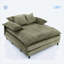 Chaise longue surdimensionnée ajustable xpiyaer, canapé-lit de loisirs, velours côtelé vert riche, dossier à quatre vitesses, largeur de 54,75 pouces-1202414822