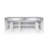 Mera White Lacquer Mirrored Buffet Server