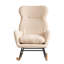 Chaise berçante moderne avec dossier haut et fauteuil berçant Comfort