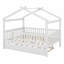 Lit en bois avec couchette-1999249160