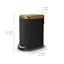 Poubelle à pédale rectangulaire mince 1,3 gallons avec couvercle à fermeture douce, seau intérieur amovible et pédale Acento Linea-113453526