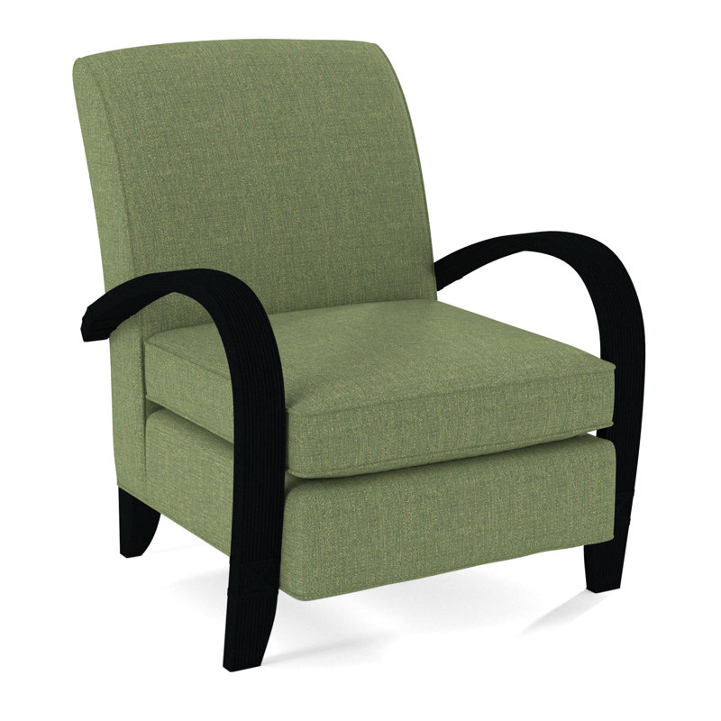 Vero Armchair, White Textured Performance; 0865-91, Black