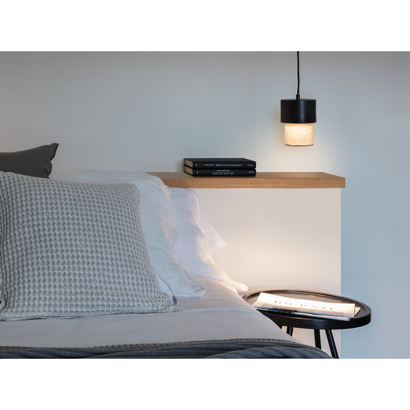 Aiona 1 - Light Cylinder Pendant, Black, Grey