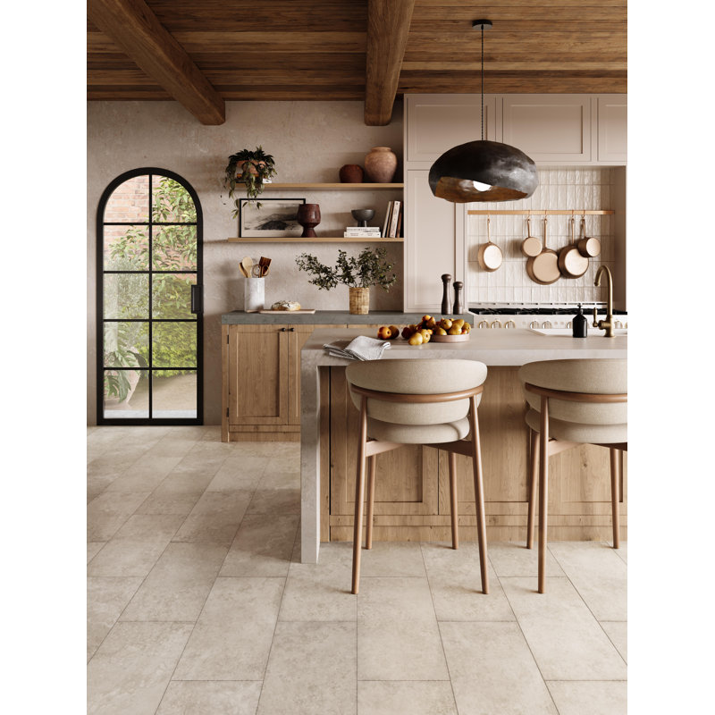 NEW ADURA Rigid with Microban Fresco 12" x 24" x 5.5mm SPC Luxury Vinyl Plank w/ 20mil wearlayer, Dry Plaster