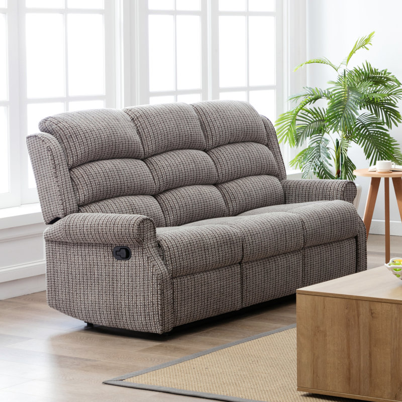 Lainey 2 Seater Reclining Loveseat, Latte, 3