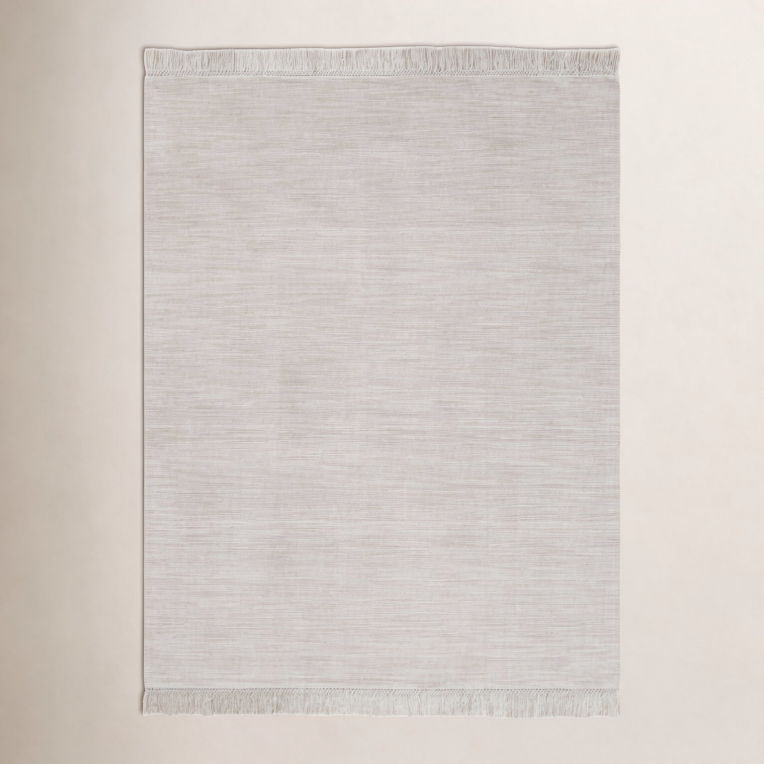 Liska Bisque Hand-Loomed Rug, Rectangle 6' x 9'
