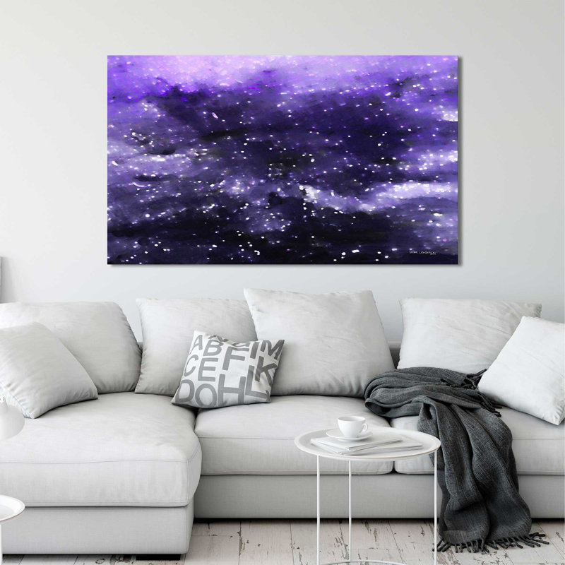 «Oververse, John 1: 5» par Mark Lawrence, reproduction d'art, H 36 po x l 60 po x P 1,5 po, Toile tendue