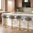 Christal Swivel Upholstered Adjustable Height Counter Stool-103009168