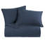 Stonewashed Cotton Canvas Solid Color Classic Chic Casual Modern Rustic Coverlet Set-419927894-407369720