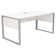 Maysey 4 L-Shaped Writing Desk Office Set with Power Outlet