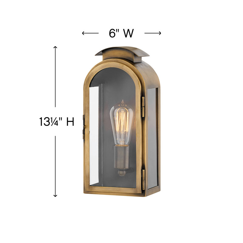 Rowley Outdoor Wall Lantern