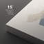 Mid-Century, formes géométriques pastel bleues et vertes, formes abstraites modernes sur toile, 2 pièces-92285121-92285122
