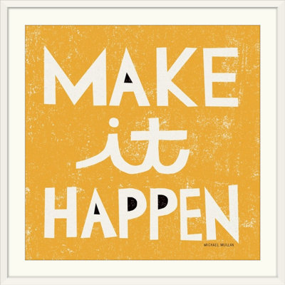 «Ahearn Make it Happen» par Michael Mullan, art textuel