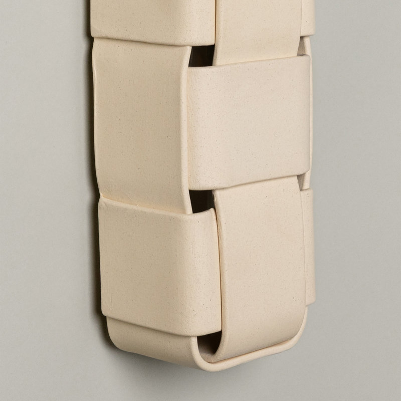 STRIA 5 SCONCE, Bone, No
