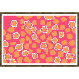 Watermark In Coral Giclee Print by Dana Gibson