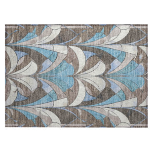 Machine Washable Indoor/Outdoor Arline ACN2174 Modern Rug