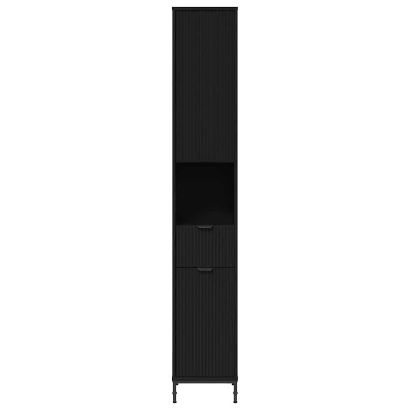 Freestanding Standard Bathroom Storage, Black