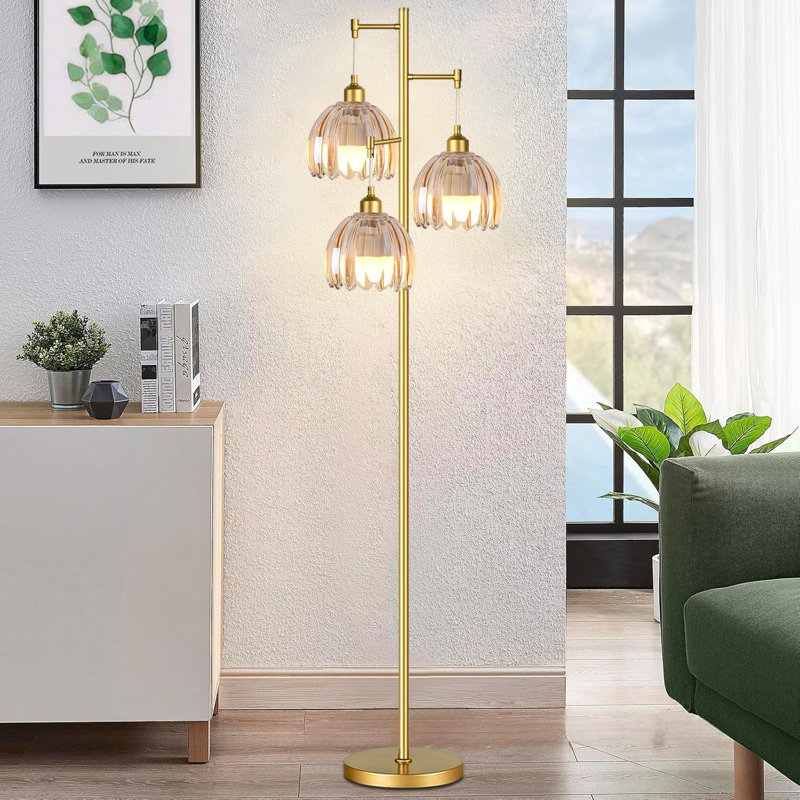 Lampe sur pied Modern Tree, Transparent